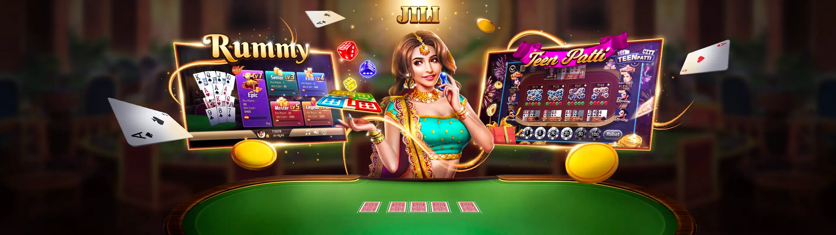 Hình ảnh chính về Poker King, thể hiện sự hứng khởi của trò chơi bài trực tuyến